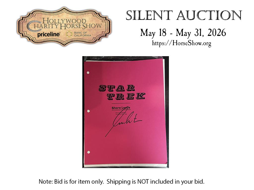 Star Trek Shore Leave Script - Signed