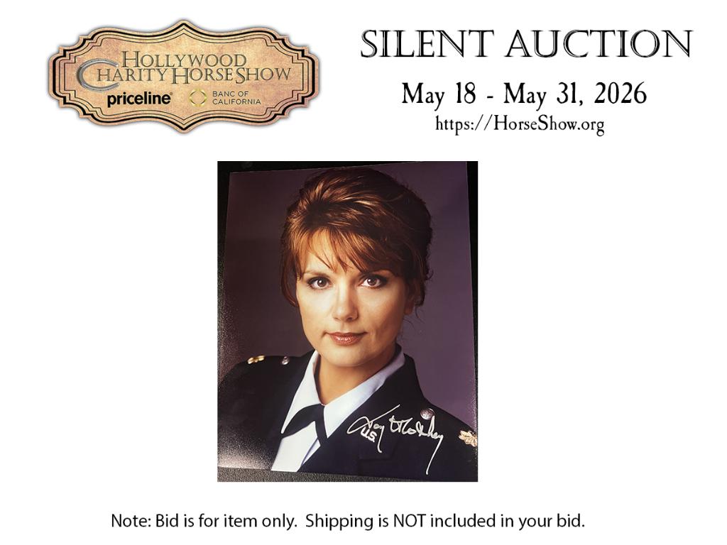 Autographed photo by Teryl Rothery as Dr. Janet Fraz...