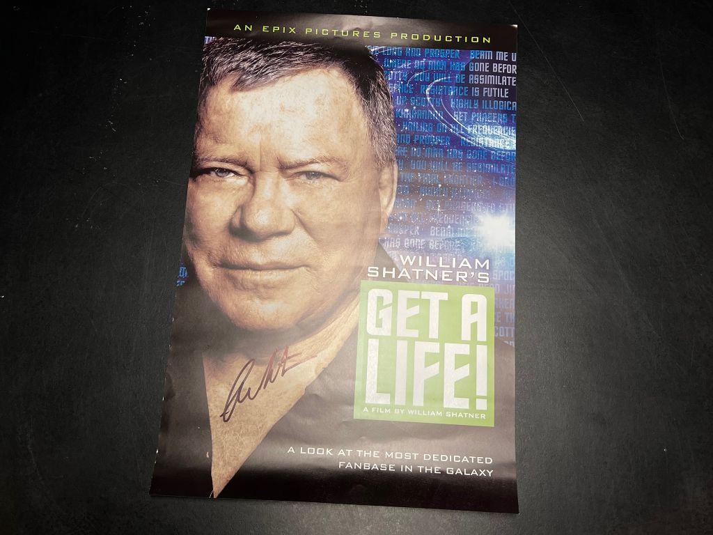 Get A Life Mini One Sheet autographed by William Sha...