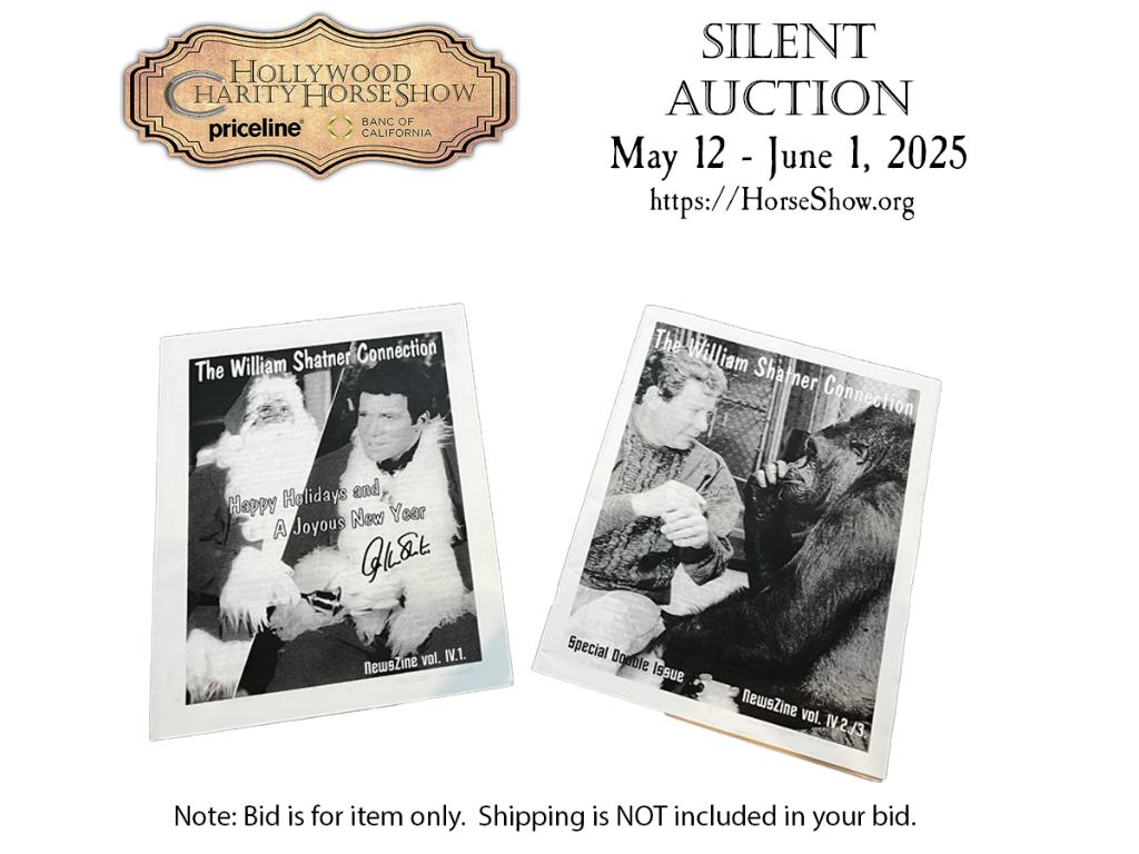 The William Shatner Connection NewsZines Vol IIV.1  ...