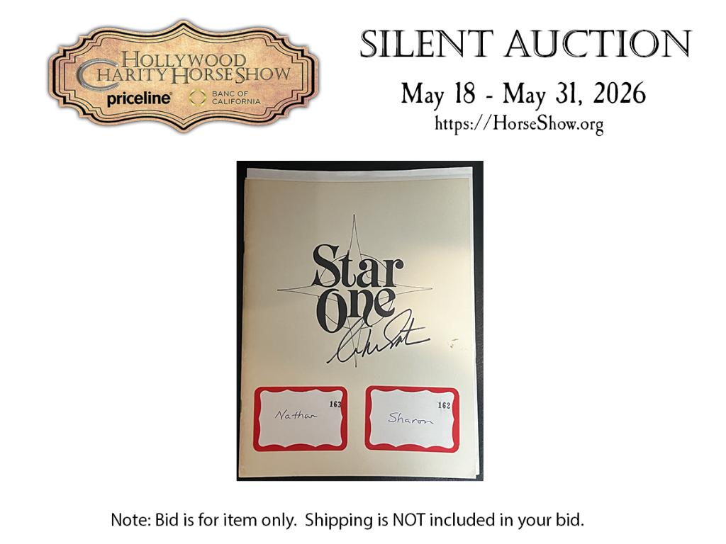 Star One Convention Program - Signed