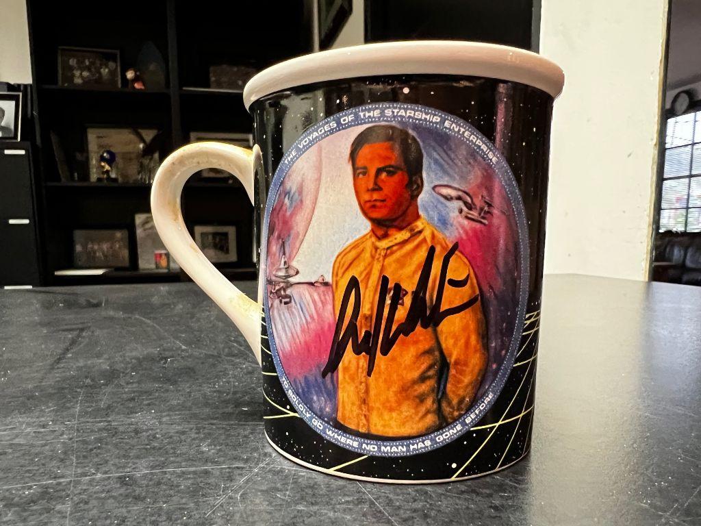 The Hamilton Collection Captain Kirk Used Coffee Mug...