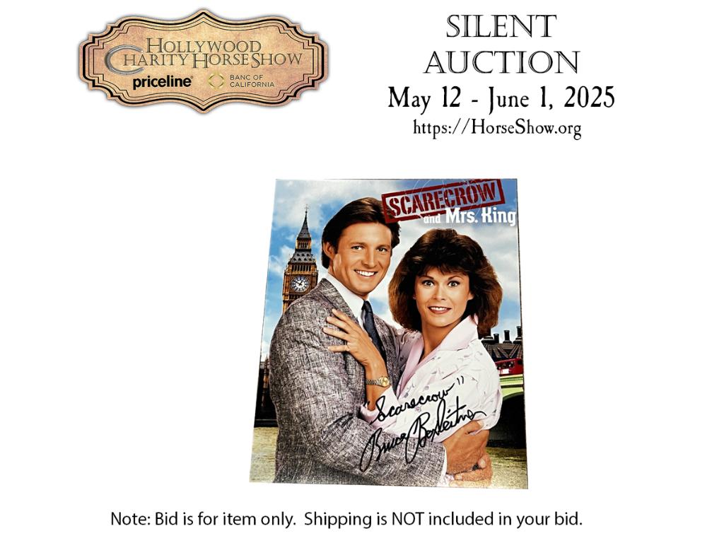 Autographed photo by Bruce Boxleitner from Scarecrow...