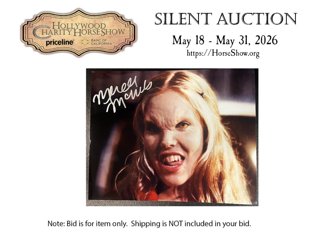 Autographed photo by Mercedes McNab as Harmony Kenda...