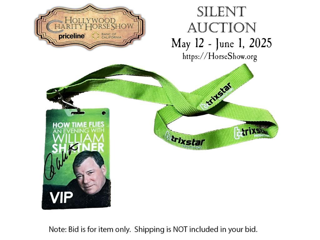 VIP Credential & Lanyard from ''How Time Flies A...