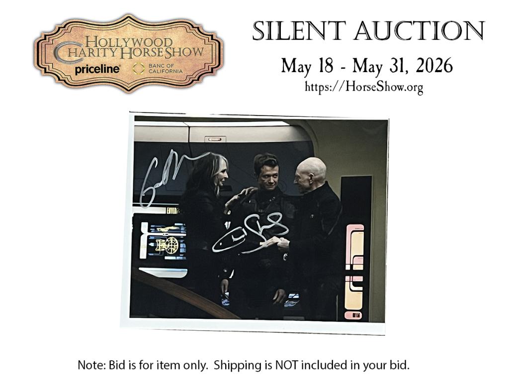 Star Trek Picard 8 x 10 Photo Cast signed