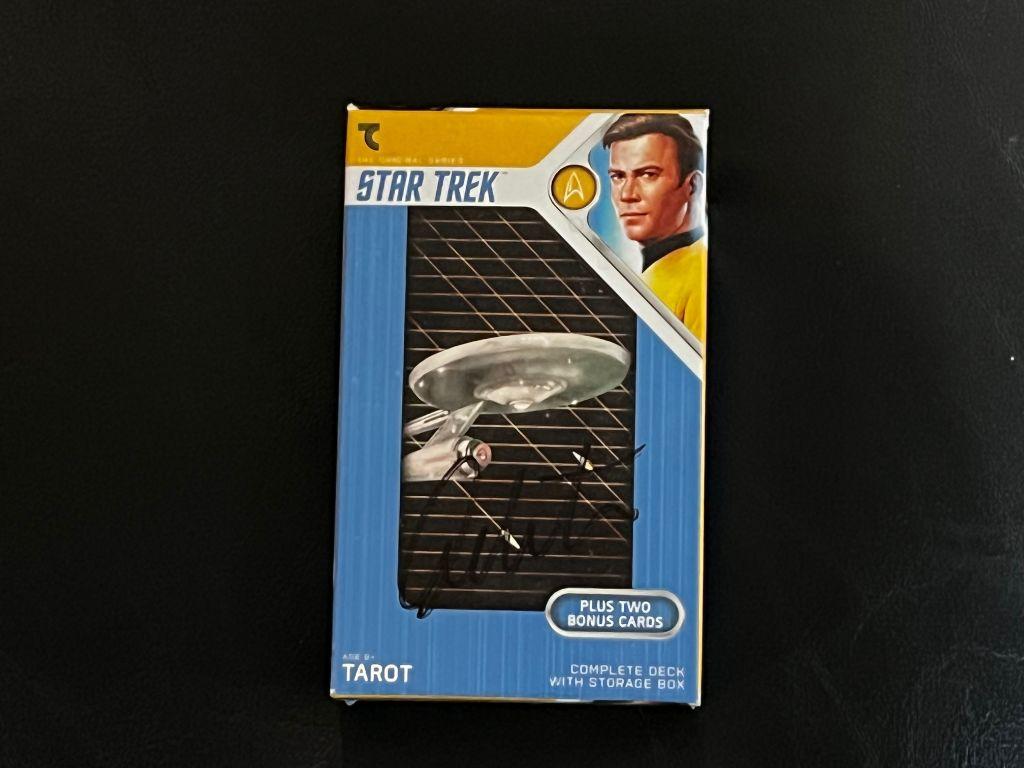 Star Trek Complete Tarot Deck with Storage Box autog...