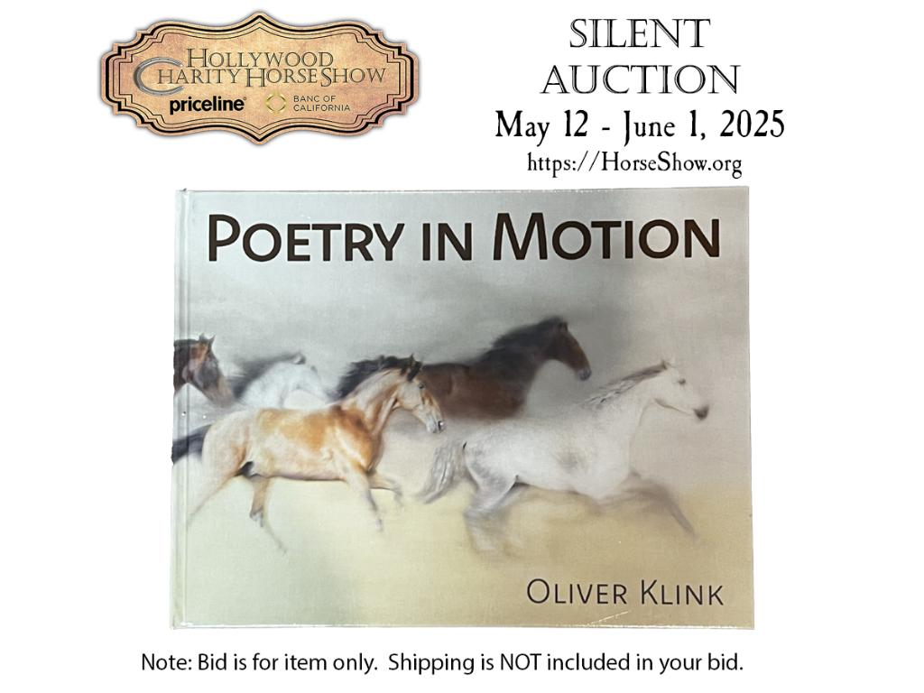 Poetry in Motion Monograph signed by author Oliver K...