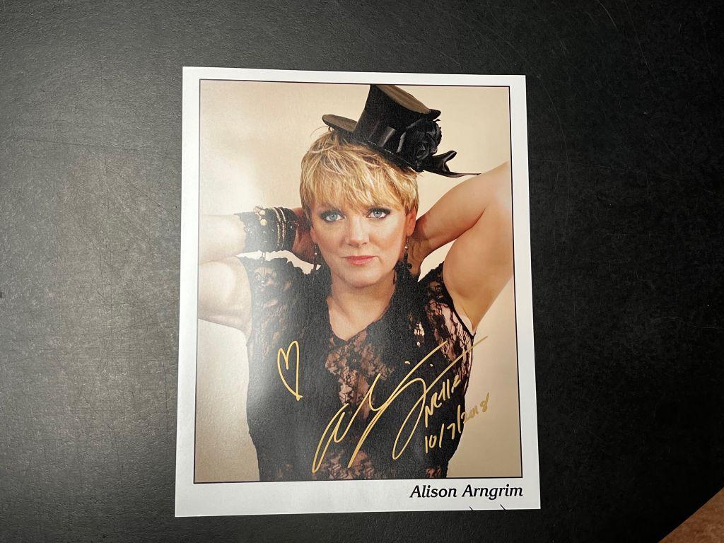 Alison Arngrim Color Publicity Photo autographed by ...
