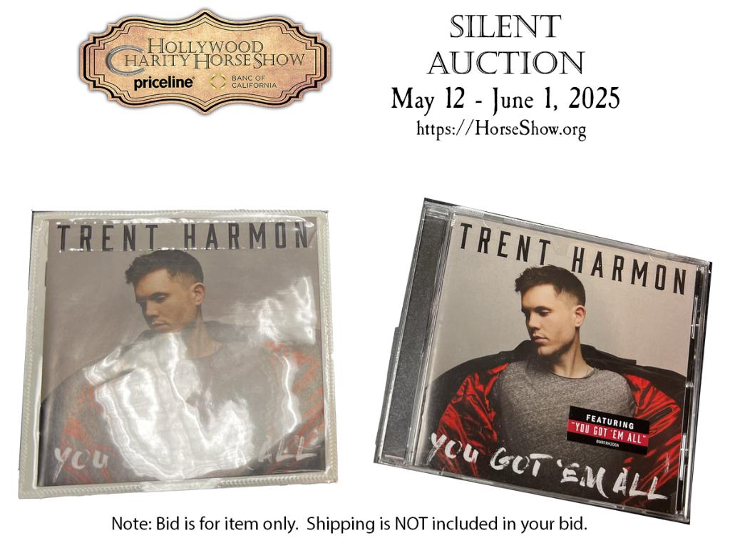 Trent Harmon's ''You Get 'Em All'' CD autographed by...