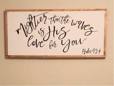 Custom Wooden Sign
