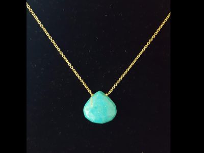 Turquoise Gem Stone Necklace