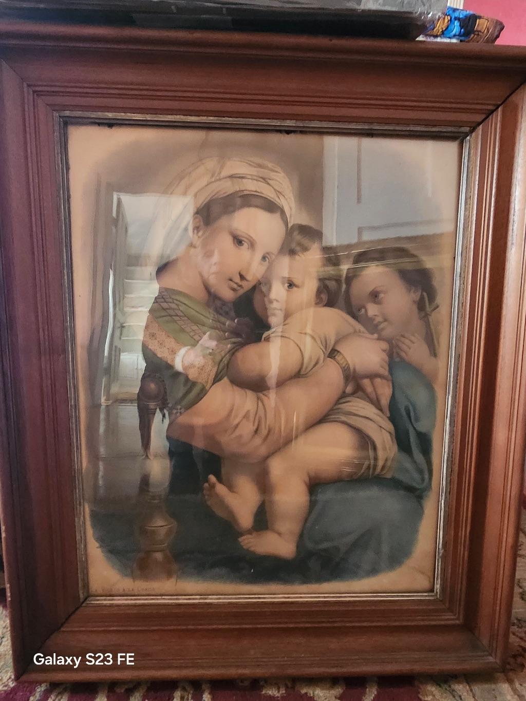 Religious Art - Mother & Child