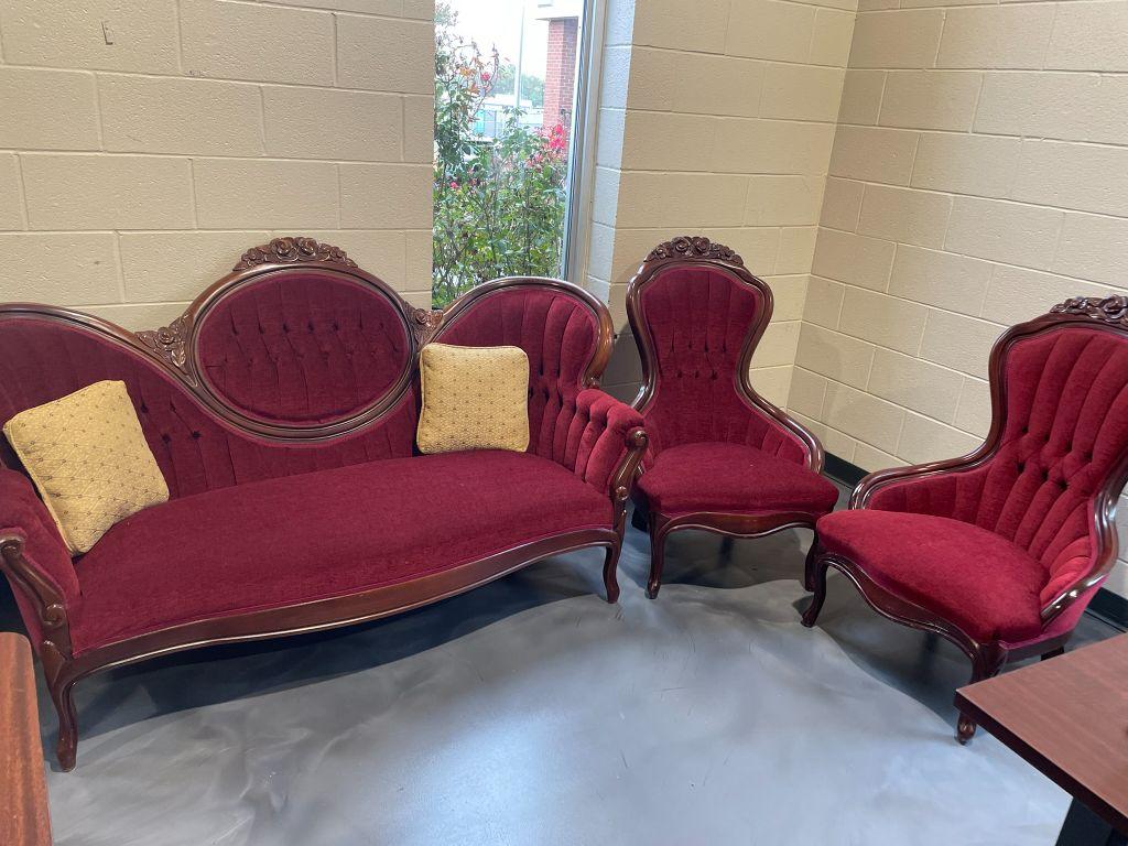 Victorian Style Parlor Set
