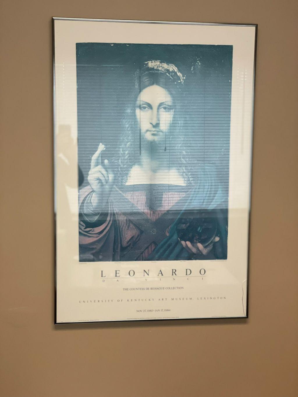Salvator Mundi Framed Poster