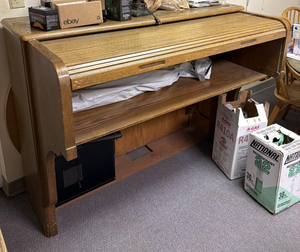 Roll Top Office Desk