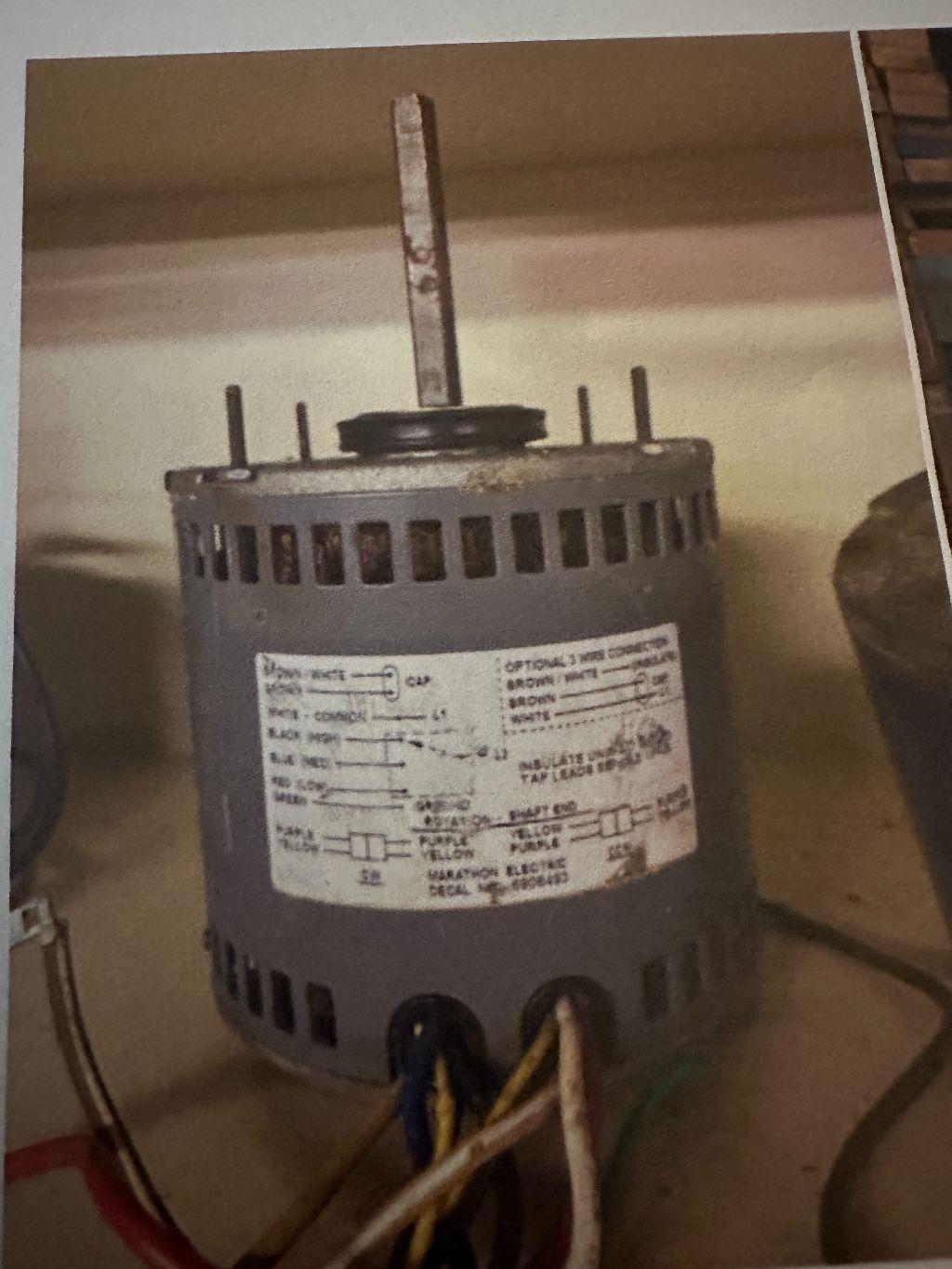 Electric AC Motor #4 - 1 Horsepower