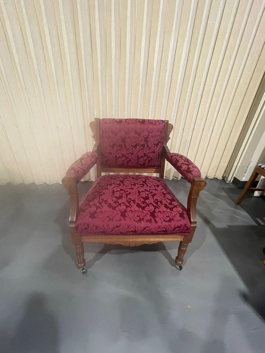 Victorian Eastlake-Style Armchair