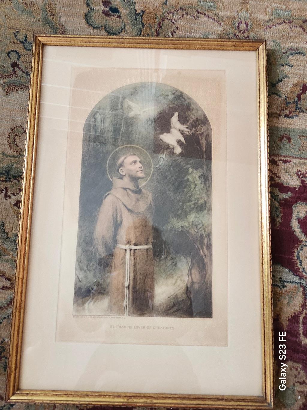 Framed Picture of St. Francis Of Assisi