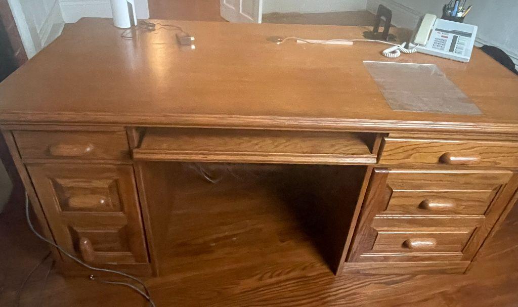 Wooden Office Desk #5