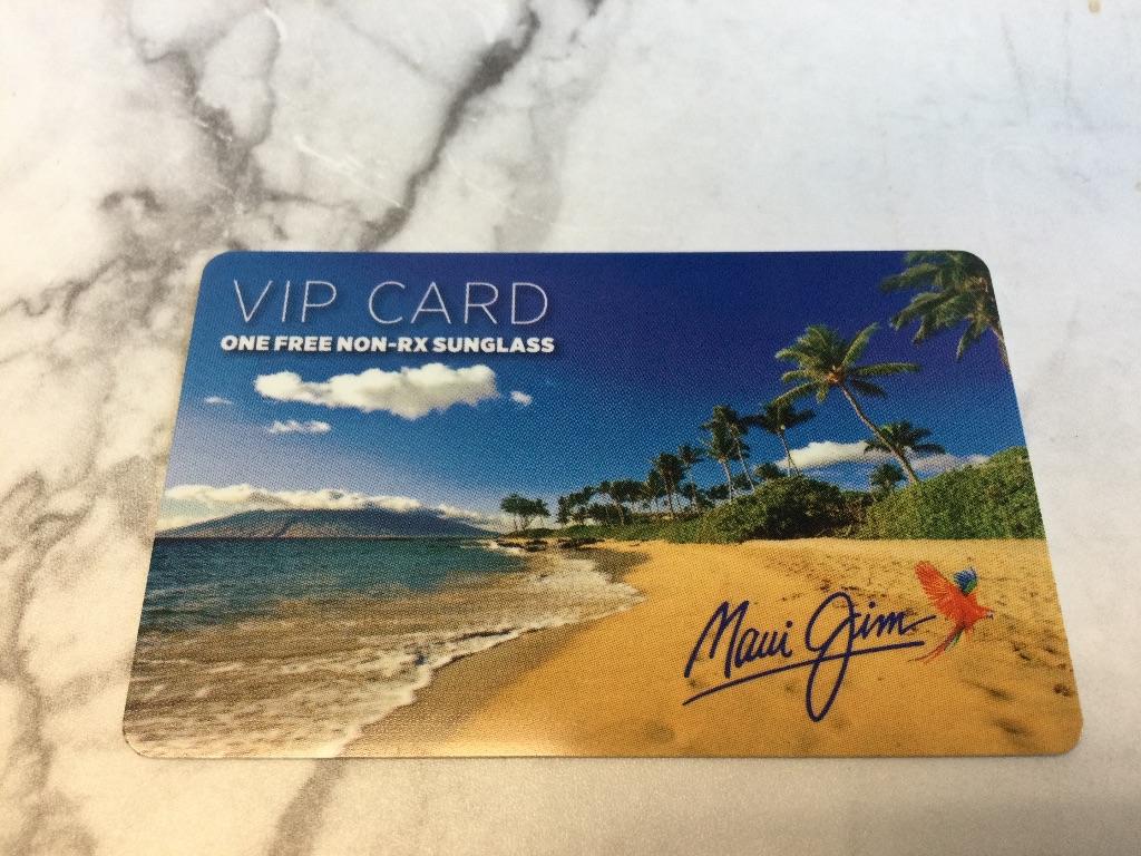 Maui Jim VIP Card