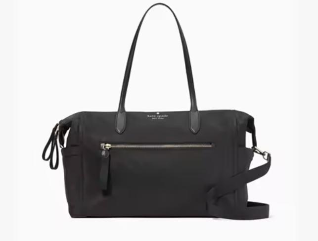 Kate Spade Black Weekender Bag