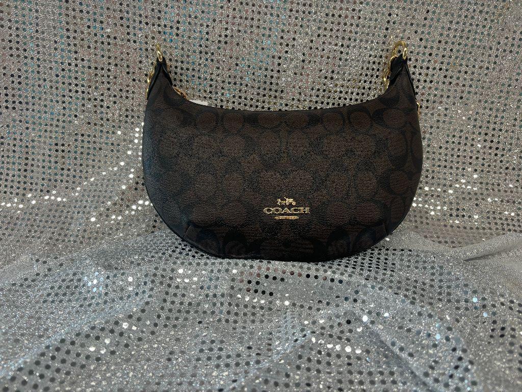 Coach Mini Payton In Signature Canvas