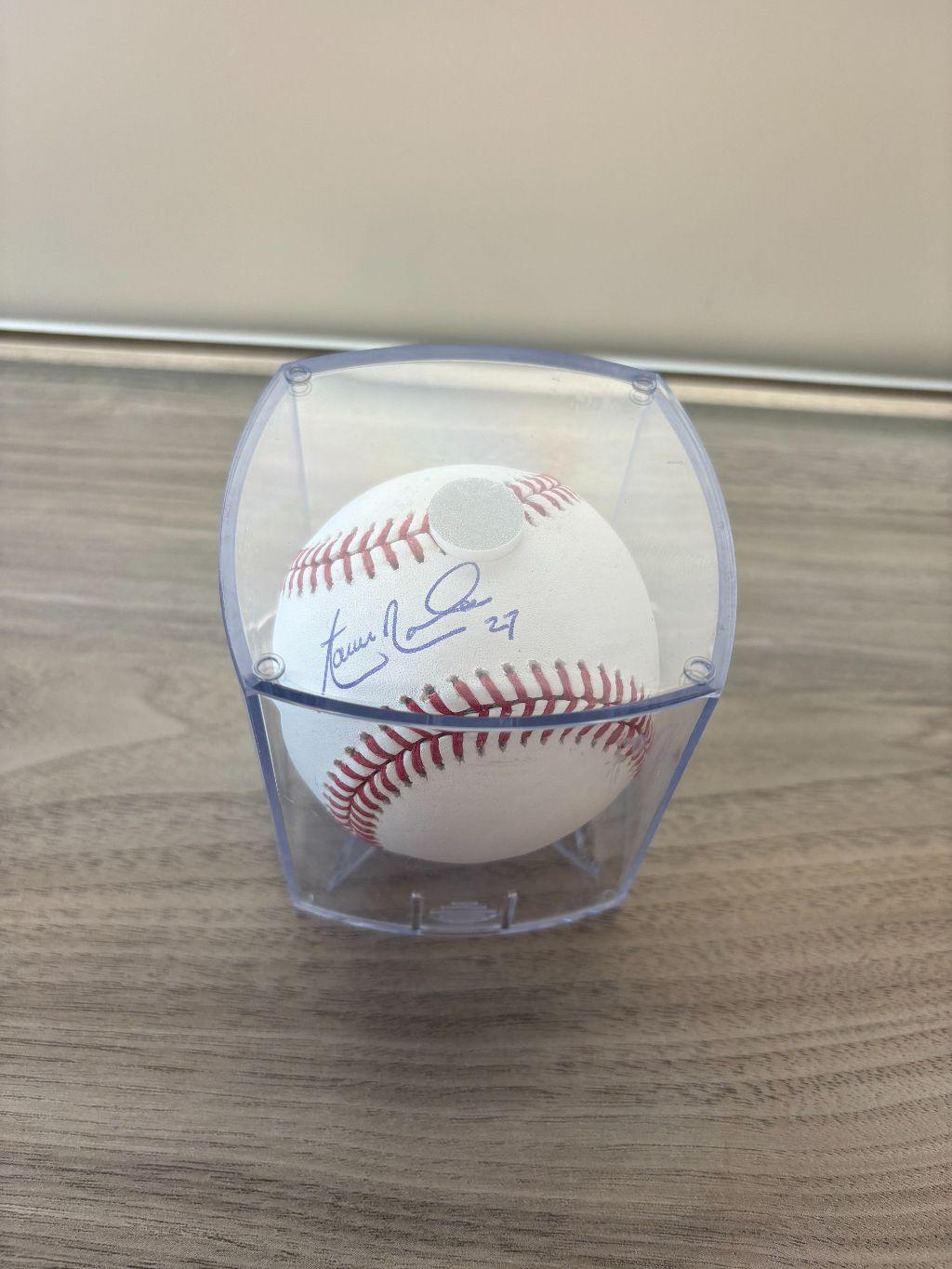 Signed Aaron Nola Baseball