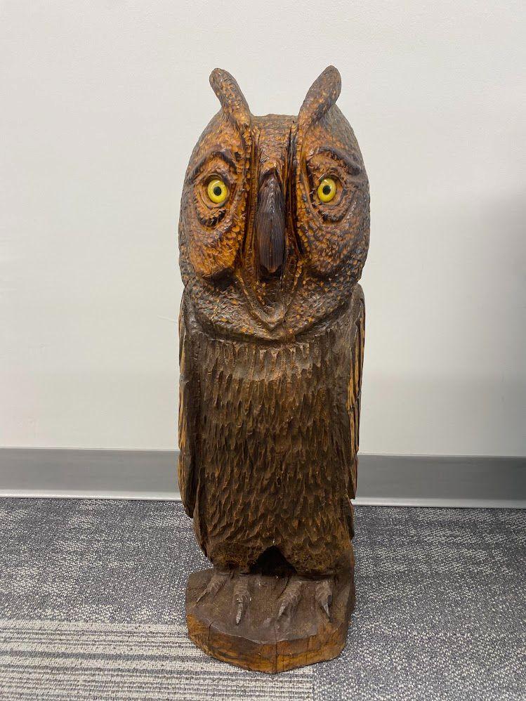 Owl Wood Carving