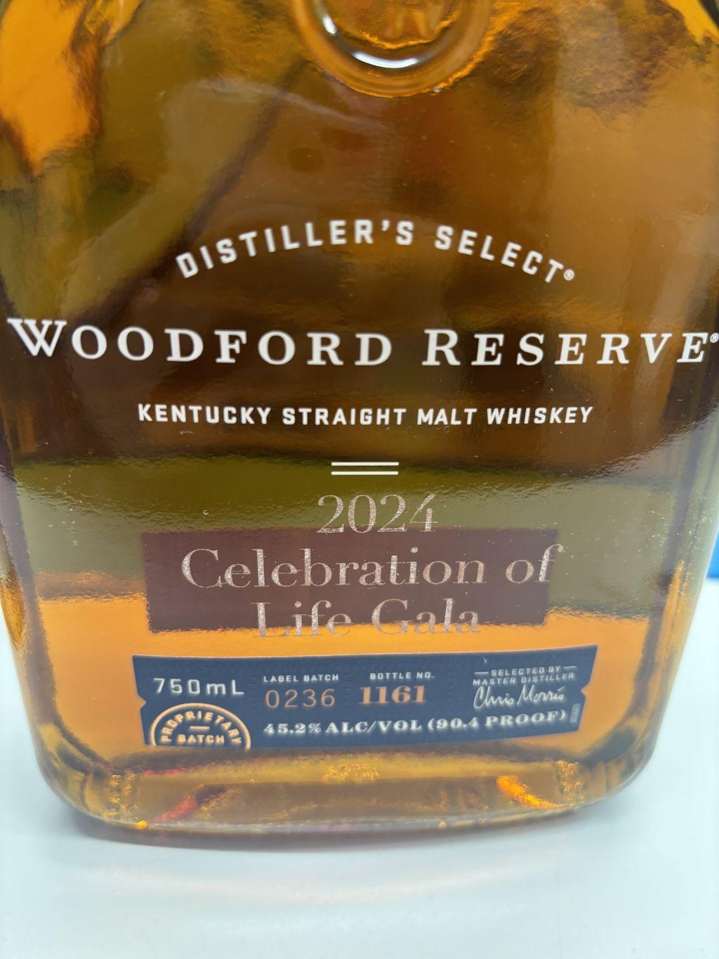 Bottle of Woodford Reserve