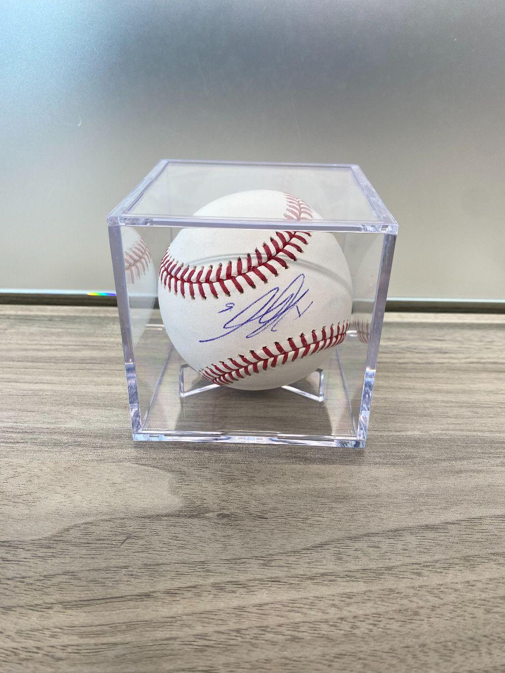 Signed Bryson Stott Baseball
