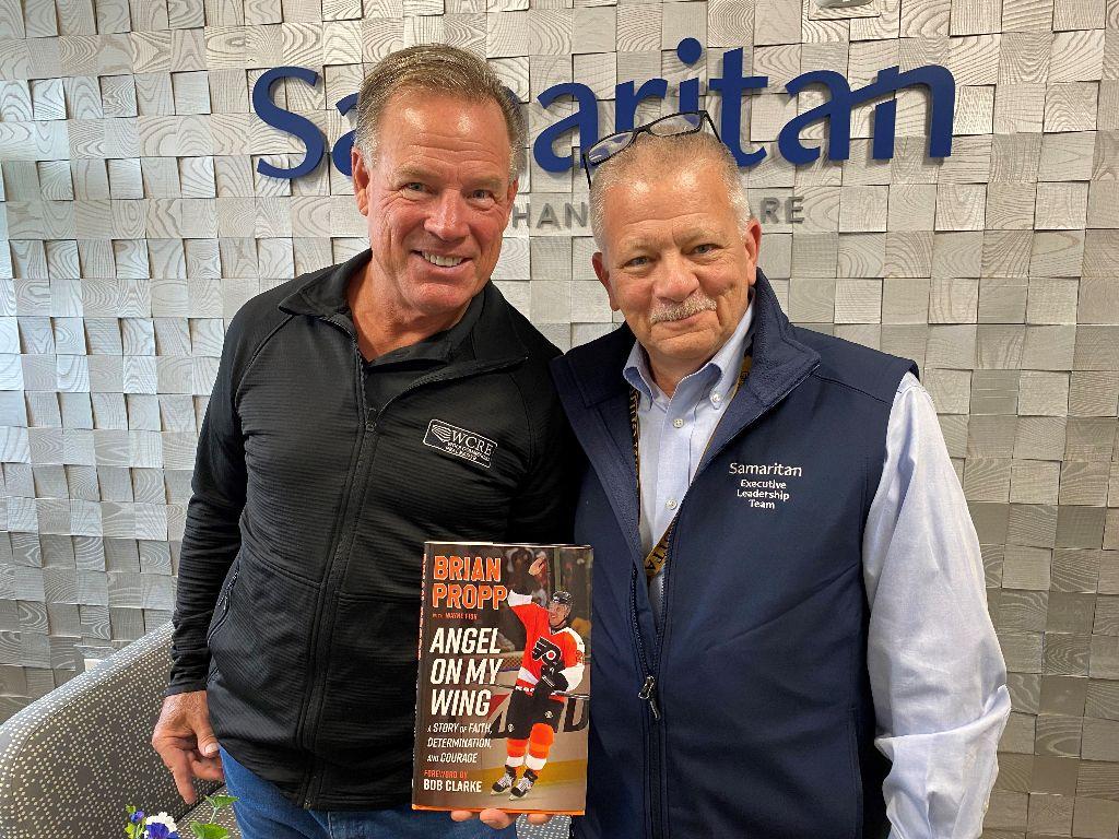 Brian Propp Signed Copy of Angel on My Wing