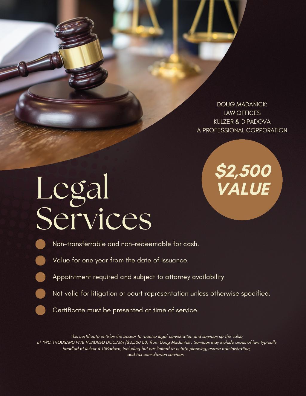 Estate Planning Legal Services