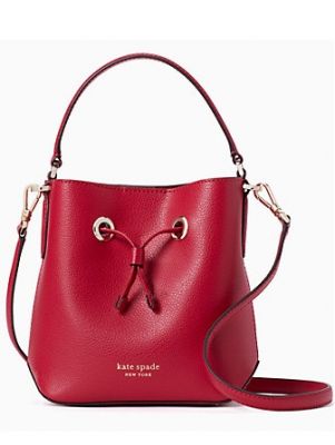 Kate Spade Eva Small Bucket Bag + KP Scarf