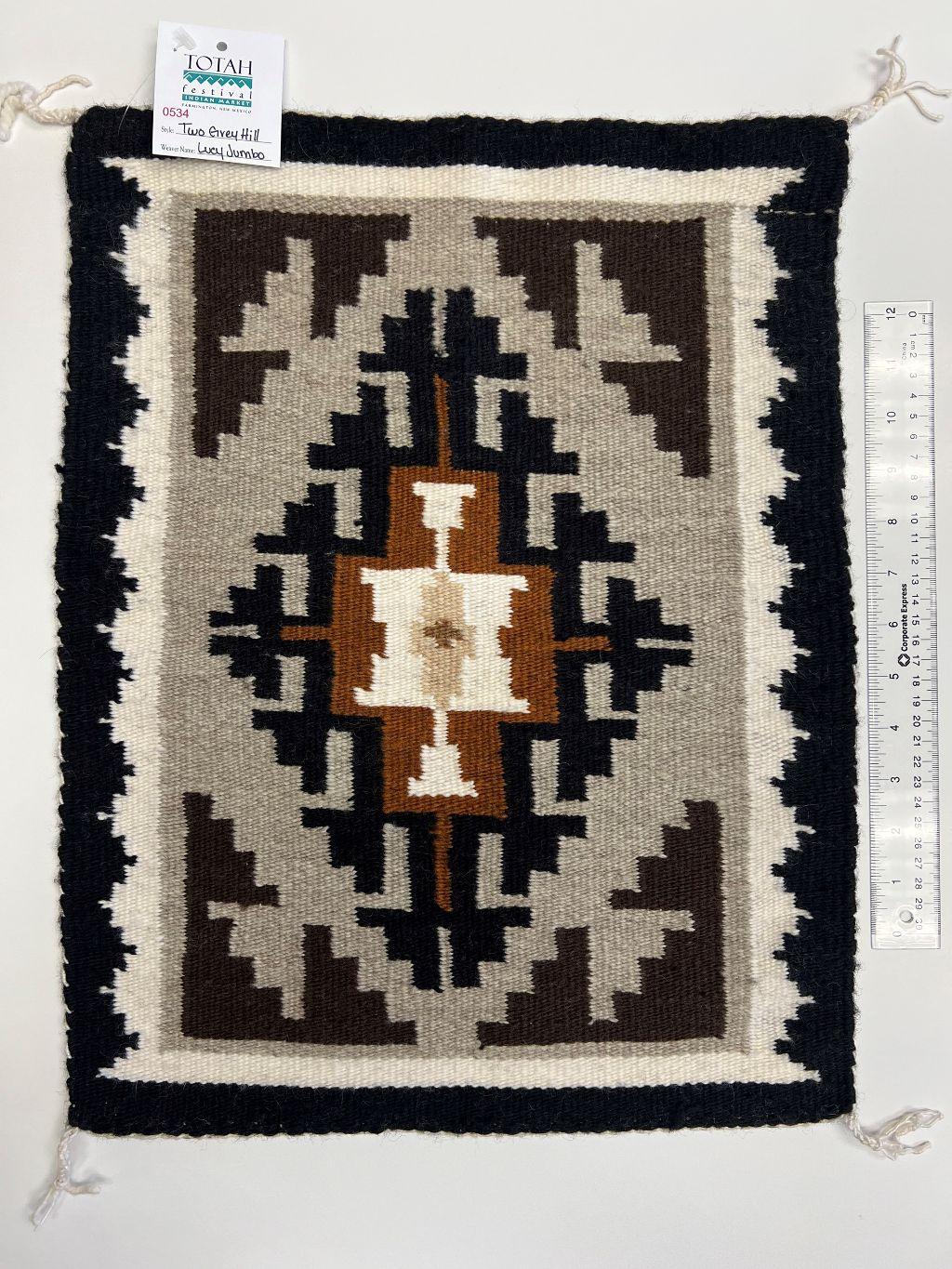 Navajo Rug, Two Grey Hills