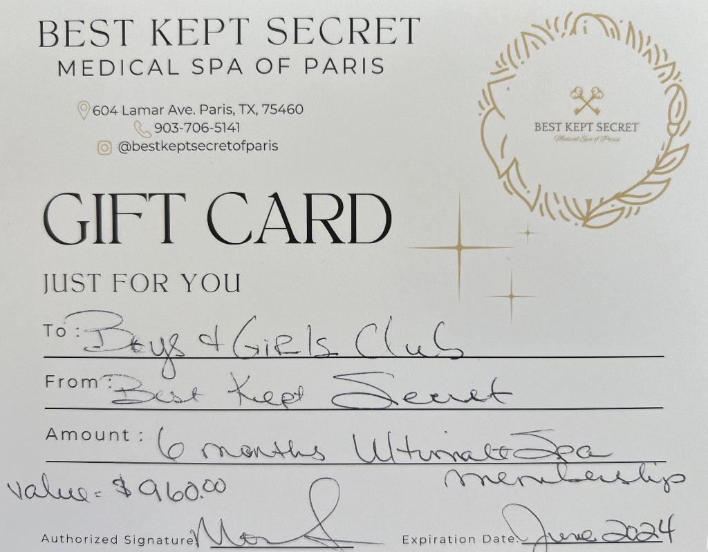 Best Kept Secret Package