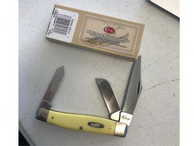 Case 3 Blade Knife- Yellow
