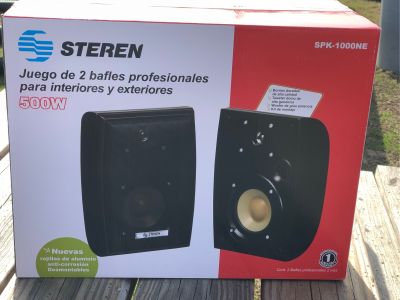 500W Indoor/Outdoor Speakers