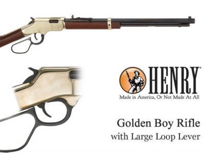 Henry Golden Boy Large Loop .17 HMR