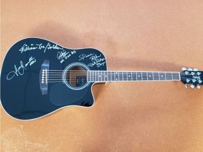Autographed Oak Ridge Boys Guitar