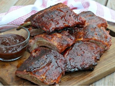 3 Racks of Smoked Ribs