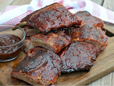 3 Racks of Smoked Ribs