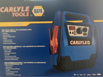 12V Jump starter by NAPA