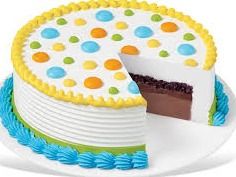 2 Large Ice Cream Cakes