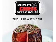 Ruth's Chris Steak House gift certificate