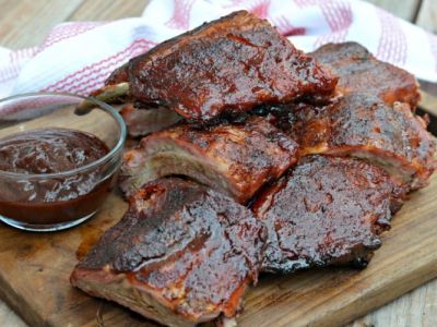 3 Racks of Smoked Ribs