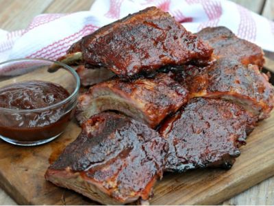 3 Racks of Smoked Ribs