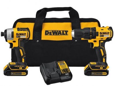 DeWALT 20v brushless 2-tool combo