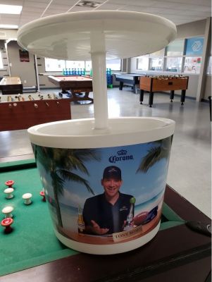 Corona Tony Romo Cooler/Table Combo