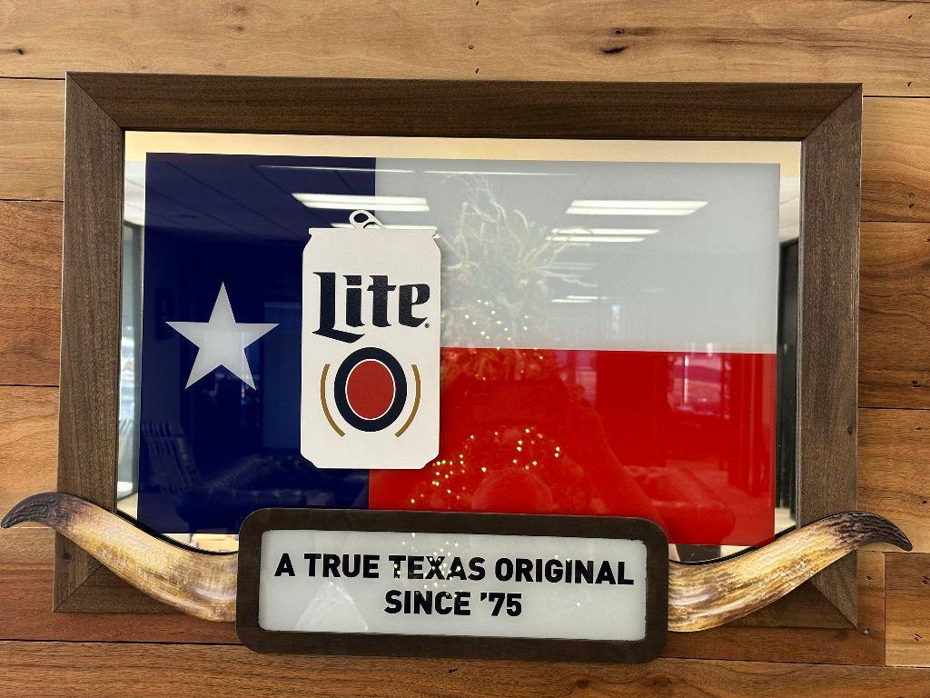 Miller Lite Texas Tradition Sign